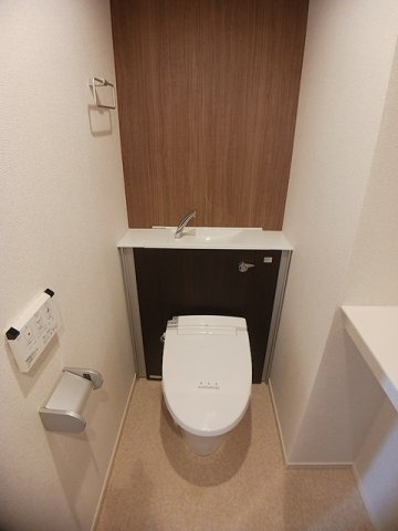 【トイレ】 | レジデンス柳町 | 清潔感のあるトイレです