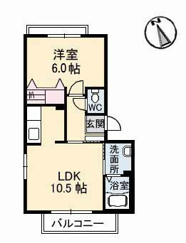 【間取り】 | シャーメゾン大供