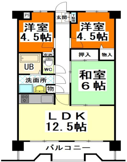 【間取り】 | 清水マンション