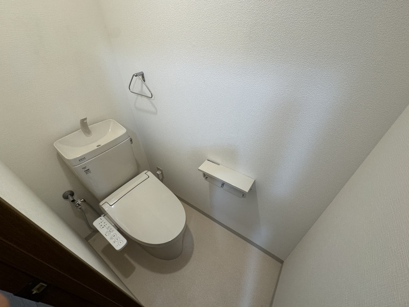 清水マンションのトイレ