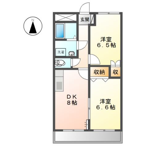 【間取り】 | ミレニアム福田