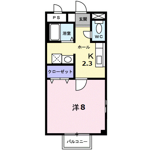 【間取り】 | フラット浜野