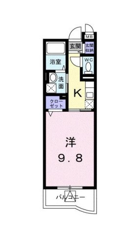 【間取り】 | アヴィオン　Ａ
