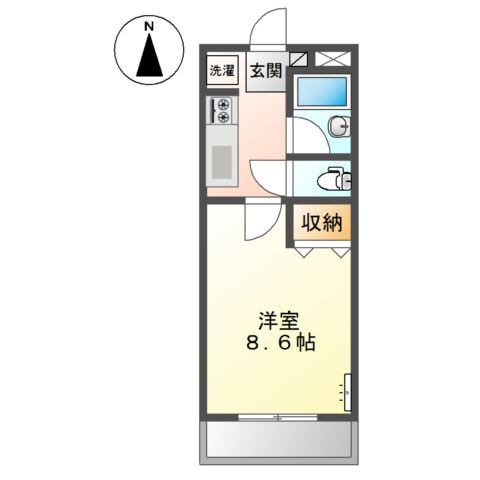 【間取り】 | シャインキャッスルⅡ