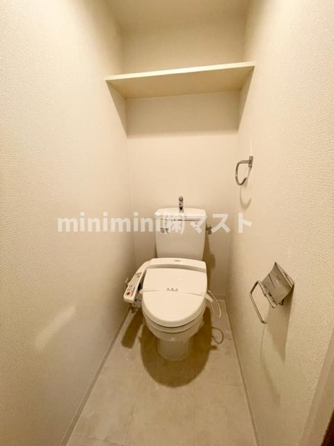 大阪市東成区深江北２丁目の賃貸マンションのトイレ