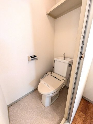 【トイレ】 | カーサ若葉A | シンプルで使いやすいトイレです