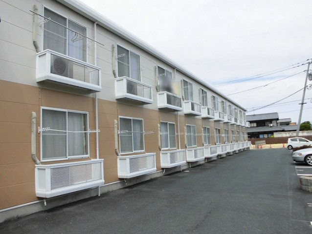 【外観】 | レオパレスグリーンウッド | 外観もきれいです
