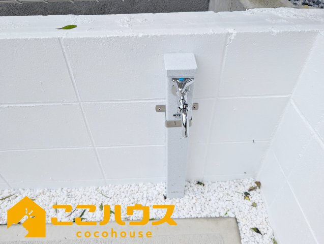 宜野湾市嘉数2丁目　新築戸建て　全8棟　C号棟のその他|立水栓
