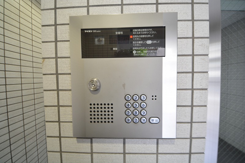 フォーゼ安堂寺のセキュリティ|フォーゼ安堂寺　エントランスオートロック