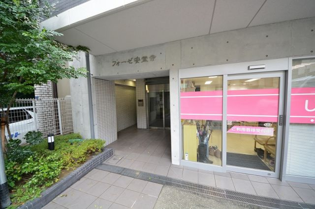 フォーゼ安堂寺のエントランス|フォーゼ安堂寺　エントランスアプローチ