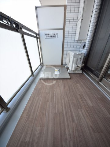 プレサンス谷町七丁目Ⅱのバルコニー|プレサンス谷町七丁目II　バルコニー
