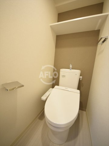 プレサンス谷町七丁目Ⅱのトイレ|プレサンス谷町七丁目II　温水洗浄便座