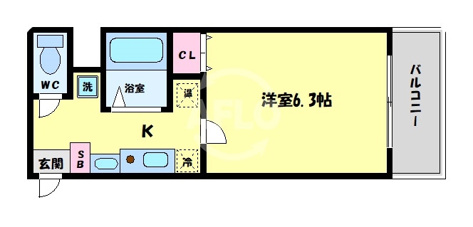ルミエール備後町の間取り|ルミエール備後町　間取り
