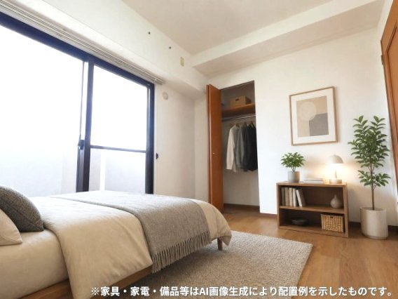 サンシティ大正町の洋室|洋室6.1帖