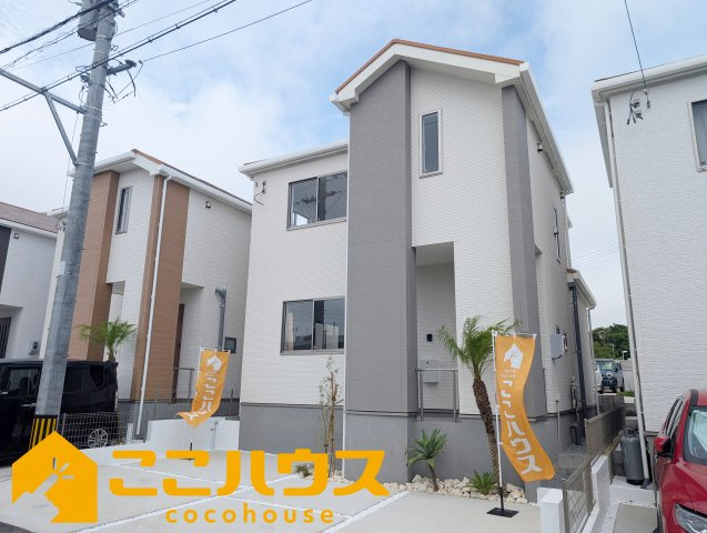 宜野湾市嘉数2丁目　新築戸建て　全8棟　E号棟の外観|設計・建設性能評価書取得物件です！
