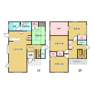 【間取り】 | 上物部  一戸建