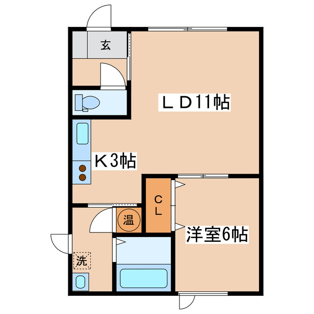 ポパイハウスの間取り