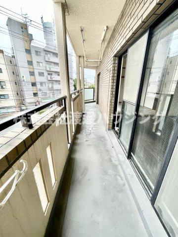 フロレアール都島のバルコニー