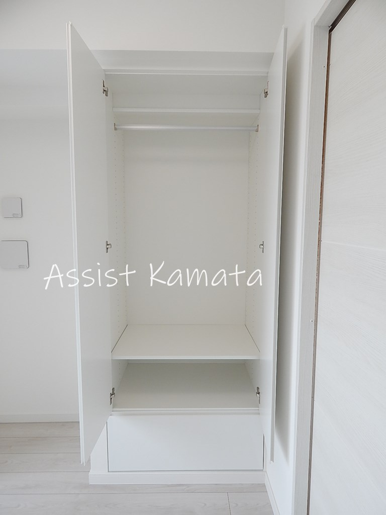 大田区北糀谷２丁目の賃貸マンションの収納|写真は同タイプの別号室です