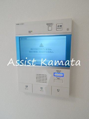 大田区北糀谷２丁目の賃貸マンションのセキュリティ|写真は同タイプの別号室です