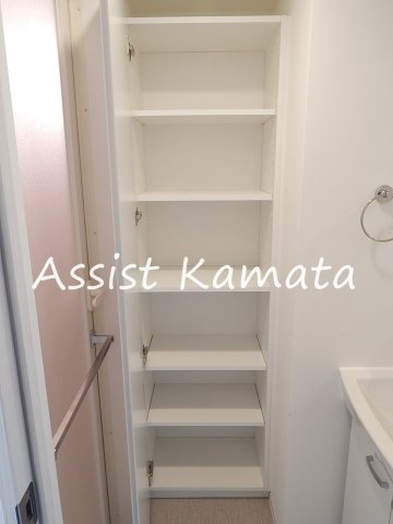 大田区北糀谷２丁目の賃貸マンションの収納|写真は同タイプの別号室です