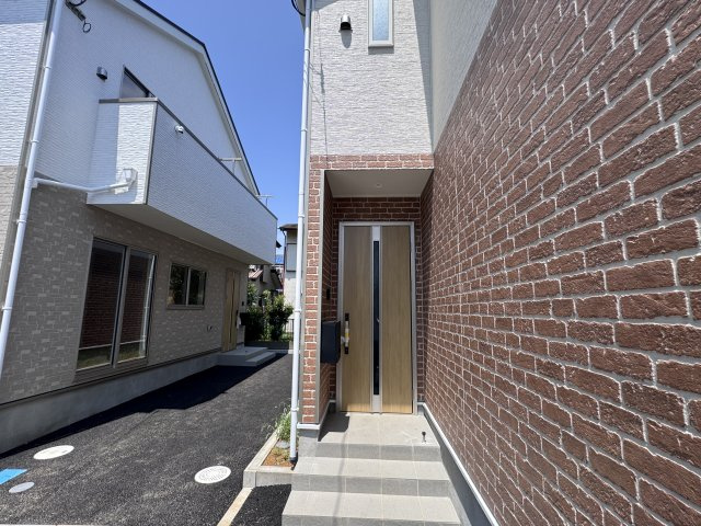 我孫子市寿２丁目新築戸建【我孫子第一小学校：6分】のエントランス|エントランス