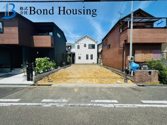 藤江駅徒歩6分　藤が丘6期　新築限定1棟の前面道路含む現地写真
