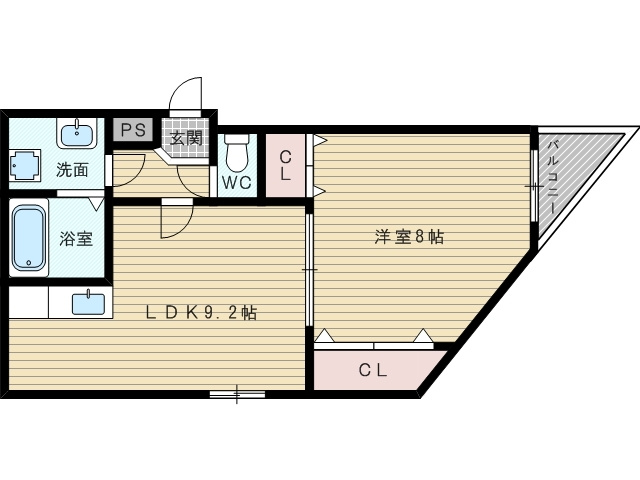 大阪市東淀川区北江口４丁目のマンション