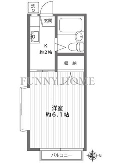 【間取り】 | ハイツパルシティ