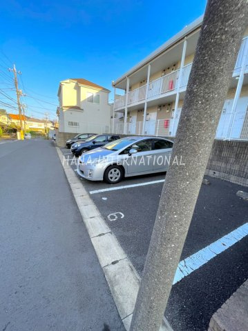 南逆井の駐車場