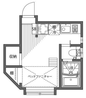 【間取り】 | 方南町テラスハウスＷ | 間取りです。