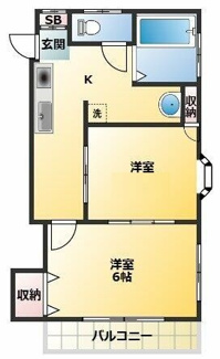 【間取り】 | 石沢ビル | 間取りです。