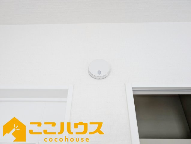 宜野湾市嘉数2丁目　新築戸建て　全8棟　G号棟の設備|火災報知器
