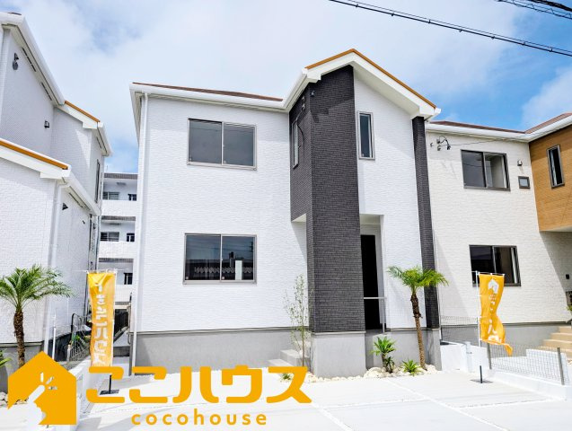 宜野湾市嘉数2丁目　新築戸建て　全8棟　G号棟の外観|長期優良住宅認定物件です！
