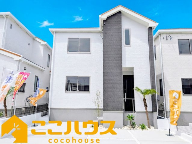 宜野湾市嘉数2丁目　新築戸建て　全8棟　G号棟の外観|「今から見たい！」当日の見学も大歓迎！
