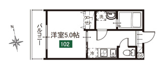 【間取り】 | ＭＥＬＤＩＡ舎人Ⅱ