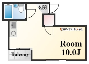 マンション福田の間取り