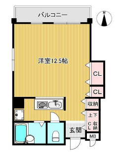 クレストヒル御影の間取り