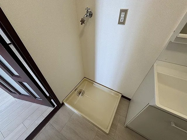 ビバリーハウス青谷壱番館の洗面所