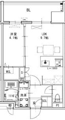 S-RESIDENCE博多駅東awesomeの間取り