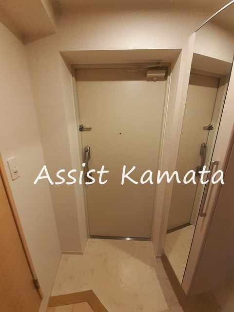 ヴァンソレイユの玄関
