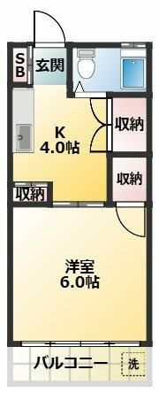 アメニティ千川の間取り