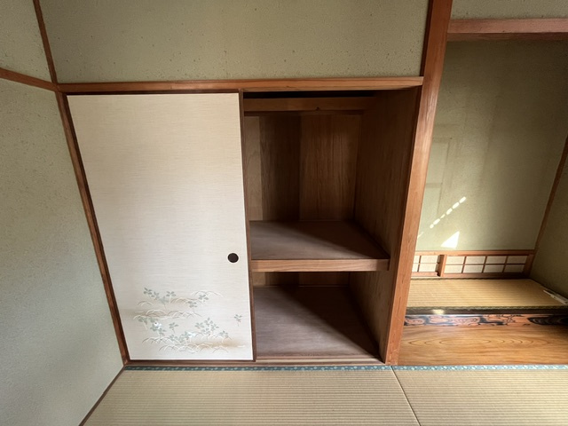 不動ヶ丘町貸家の収納