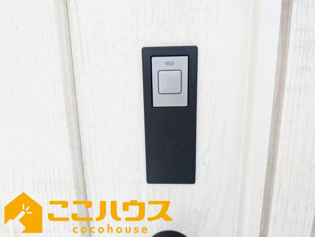 宜野湾市嘉数2丁目　新築戸建て　全8棟　H号棟の防犯設備|タッチキー
