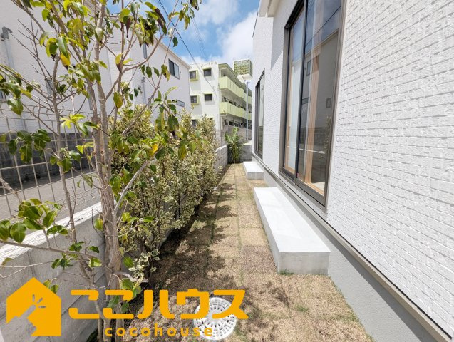 宜野湾市嘉数2丁目　新築戸建て　全8棟　H号棟の庭|お庭もございます
