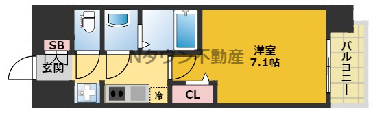 【間取り】 | メイクスデザイン鶴舞 | 間取りです。