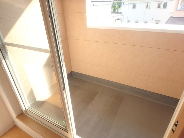 カンパニア西の土居のバルコニー