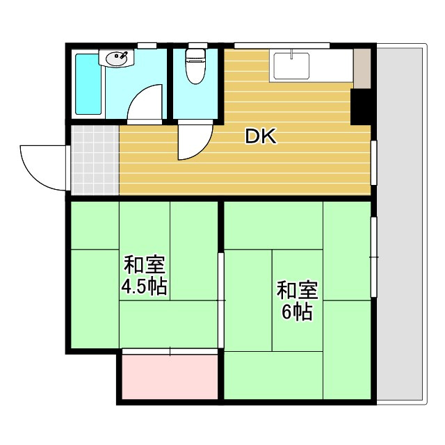 サンヒルズの間取り