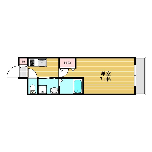 AILE上新庄の間取り