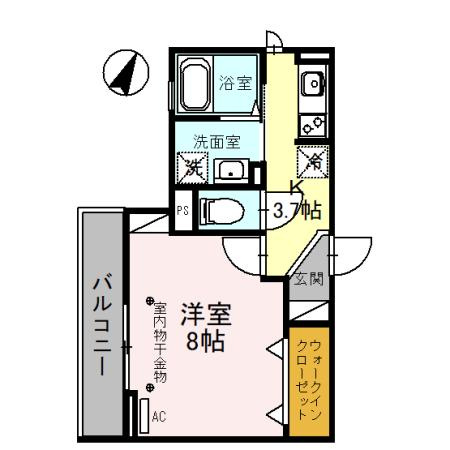 プリマベーラ(富士見)の間取り